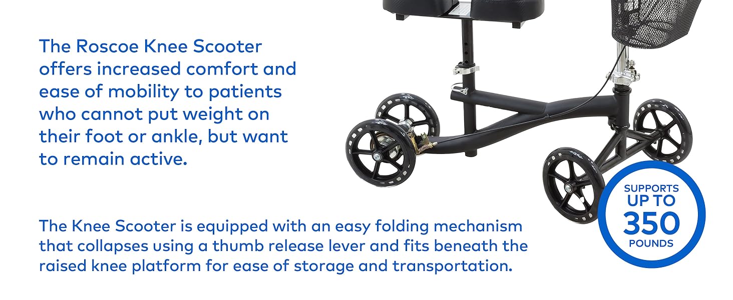 Professional Foldable Knee Scooter for Mobility