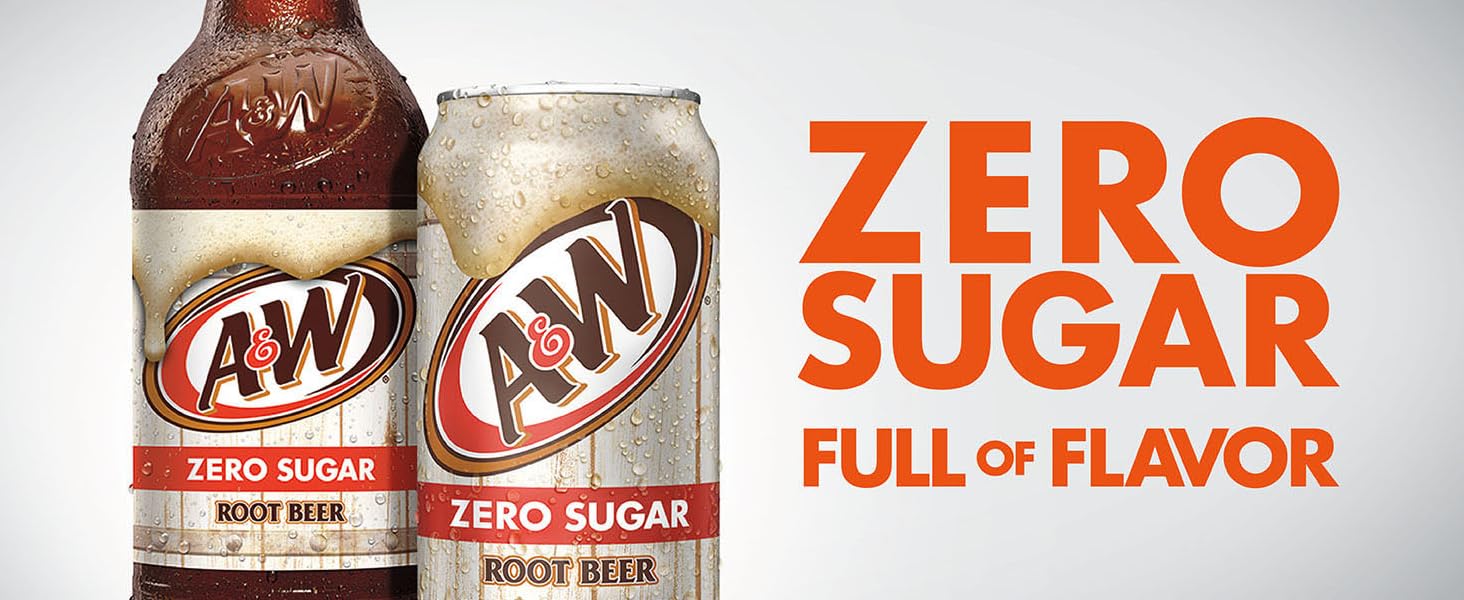 A&amp;W Zero Sugar Soda