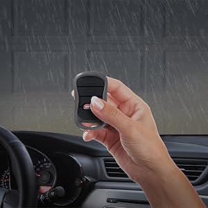 Genie Stealth drive Connect garage door opener has a battery backup