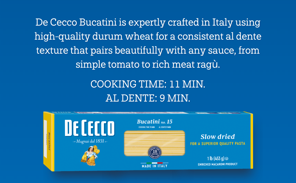 The perfect pasta for every recipe.
