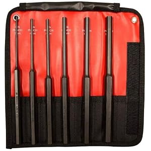 Mayhew Tools 62081 Long Pin Punch Set