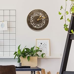 Ivy Silhouette Clock