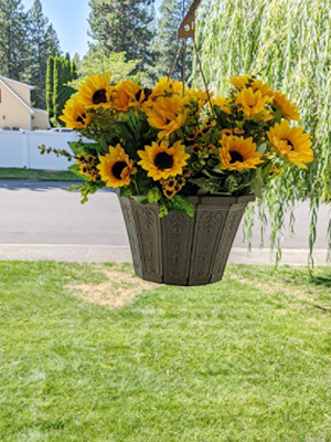 artificial sunflowers