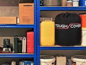 Tough Cover Riding Lawn Mower Cover, Extreme. 600D Marine Grade, Universal Fit Tractor, Heavy Duty