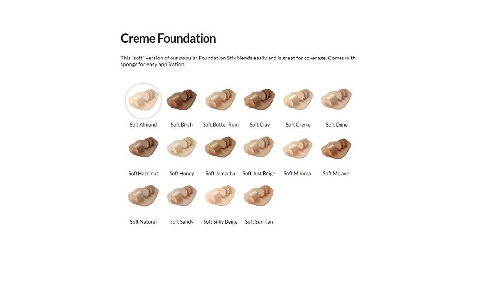 cream compact foundation