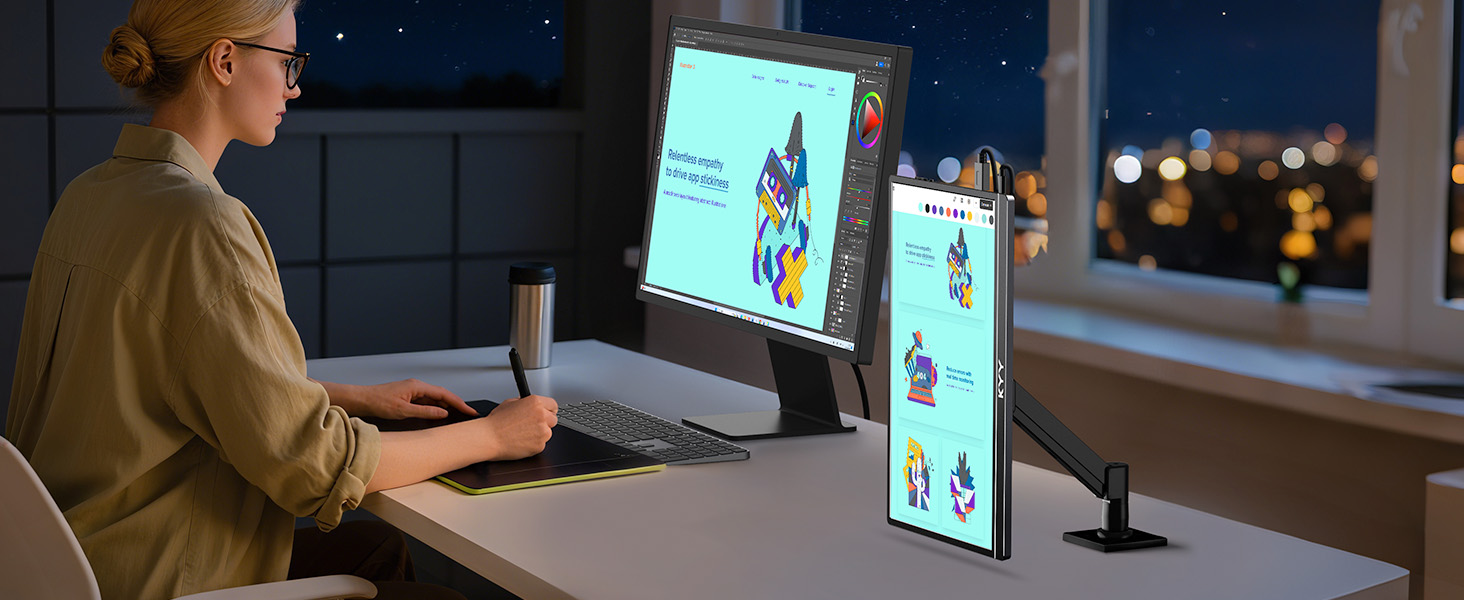 plug-and-play external monitor