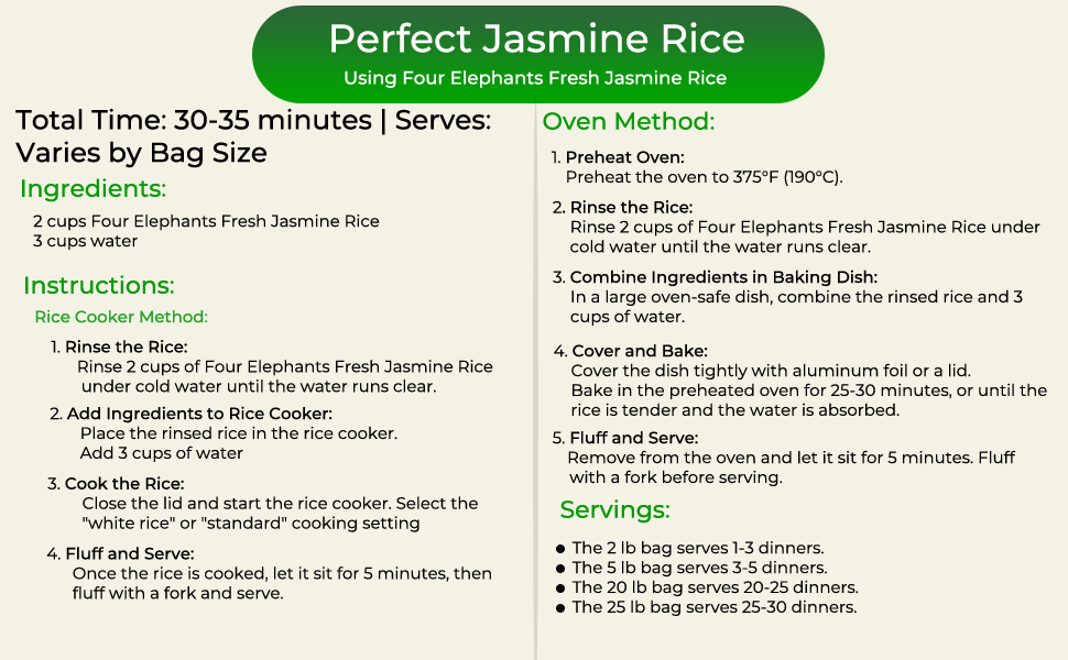 Jasmine Rice Recipe
