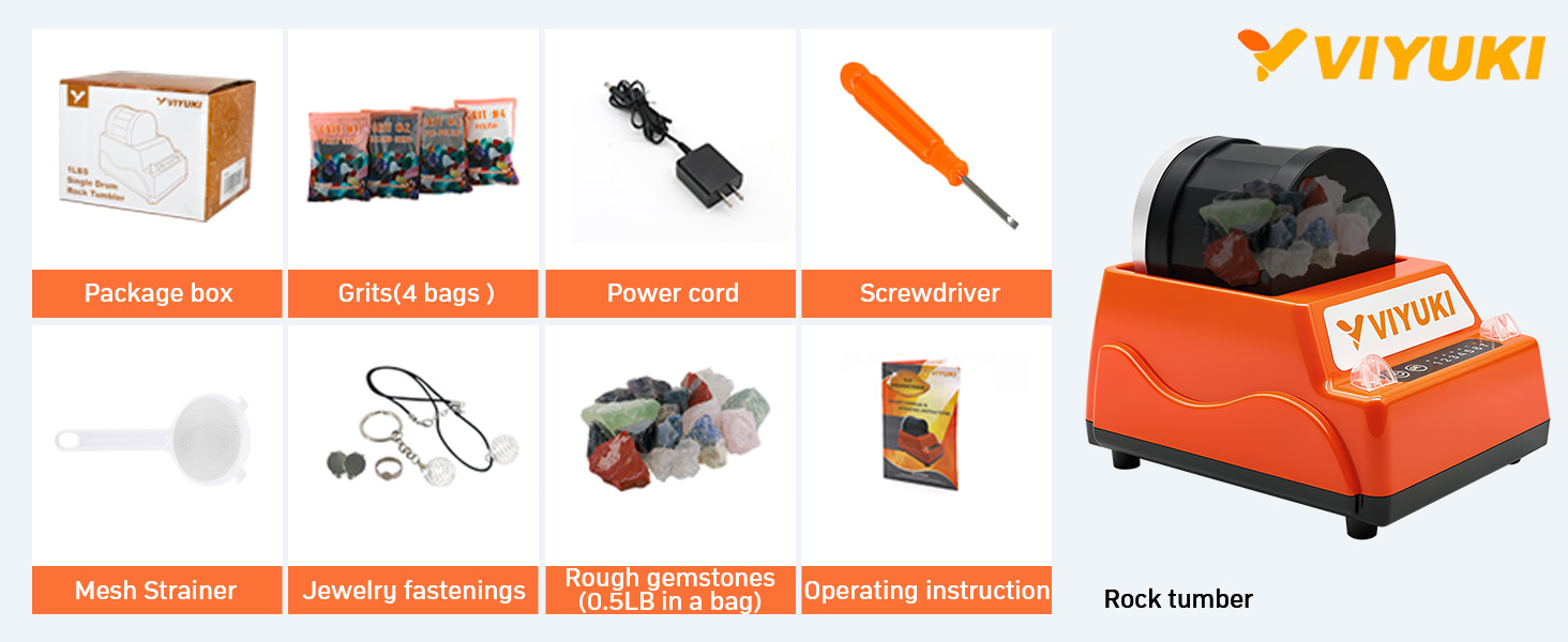 hobby rock tumbler kit for adults