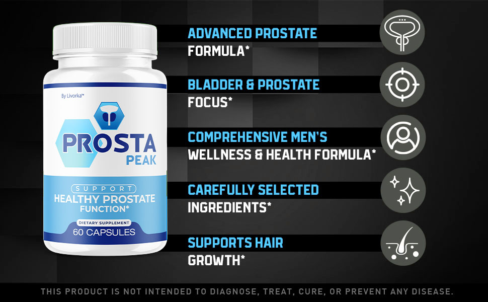 prosta peak capsules supplement prostapeak advanced natural formula pills support