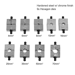 10 Ton hydraulic wire crimper