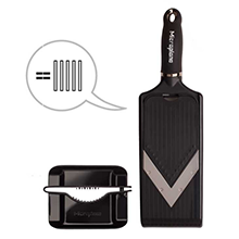 Microplane V Slicer Julienne slicer food holder