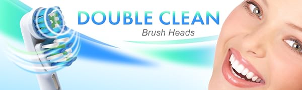 Dual Clean Brush Heads