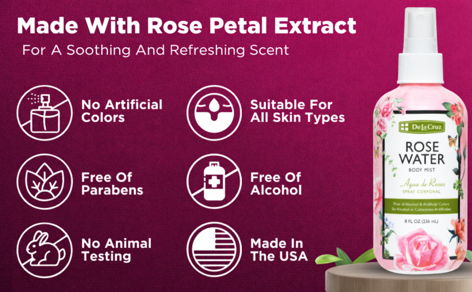 Rose Water Spray