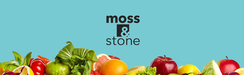 Moss &amp;amp; Stone 2-compartment borosilicate glass meal prep containers with snap-lock