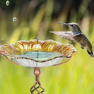 outdoor bird bath, bird baths for outdoors, bird bath bowl, bird bath with stake
