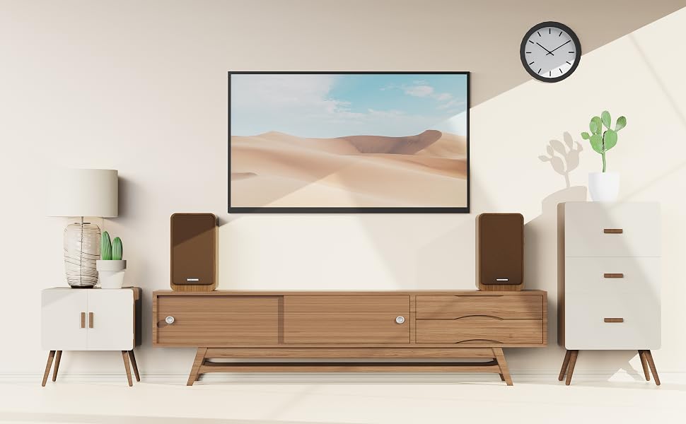 VENTOSONIDO Powered Bookshelf Speakers