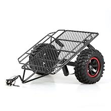 RC Trailer RC Car Trailer Heavy-Duty Trailer Cargo Carrier RC Carrier