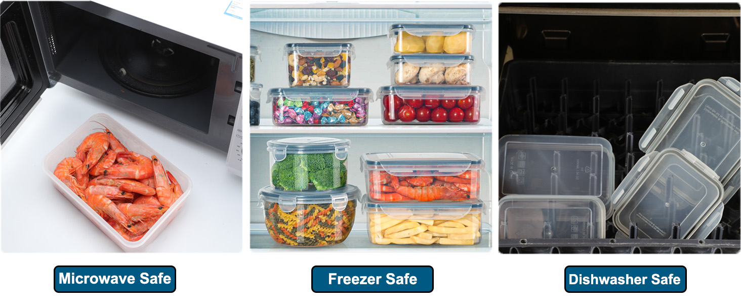 plastic food storage containers