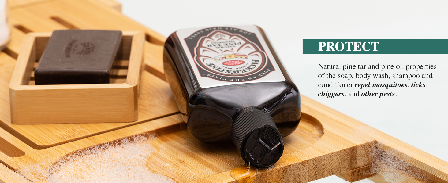 Discover the soothing touch of birch tar soap on your skin.
