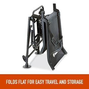 Guide Gear 360 Degree Swivel Hunting Blind Chair Folds Flat