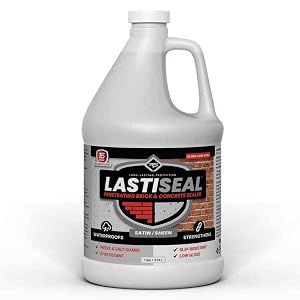 LastiSeal, brick, concrete, driveway, chimney, patio, pool deck, sealer, efflorescence, clear, flat