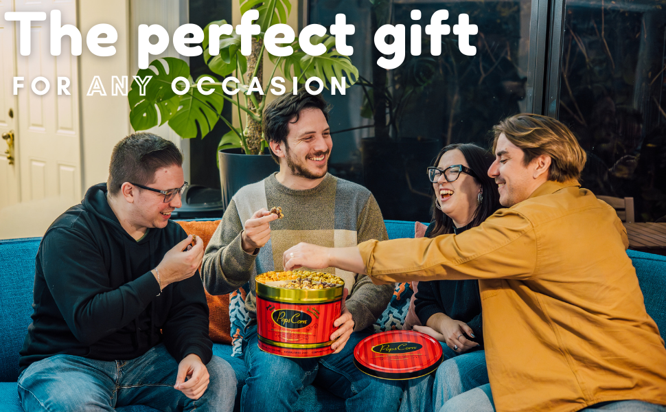 Giftpopcorn tin