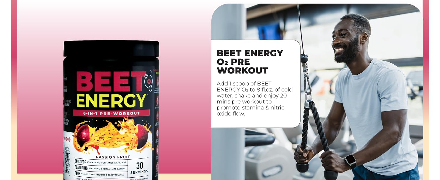 vegan beet root powder with vitamins and minerals for natural pre-workout support