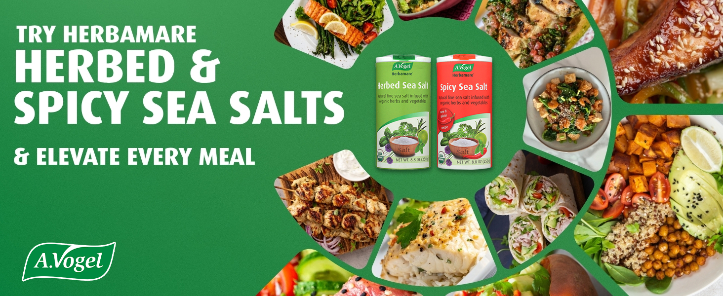Herbed Sea salt, spicy sea salt, sal de mar