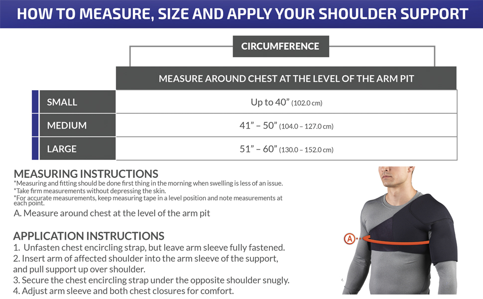 OTC 0327 Size Chart