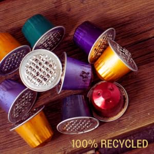 100% Recycled and Recyclable Aluminum Pods