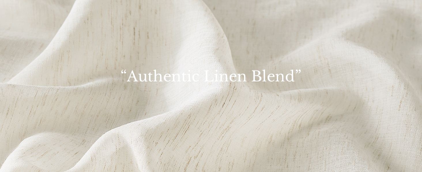 linen curtains