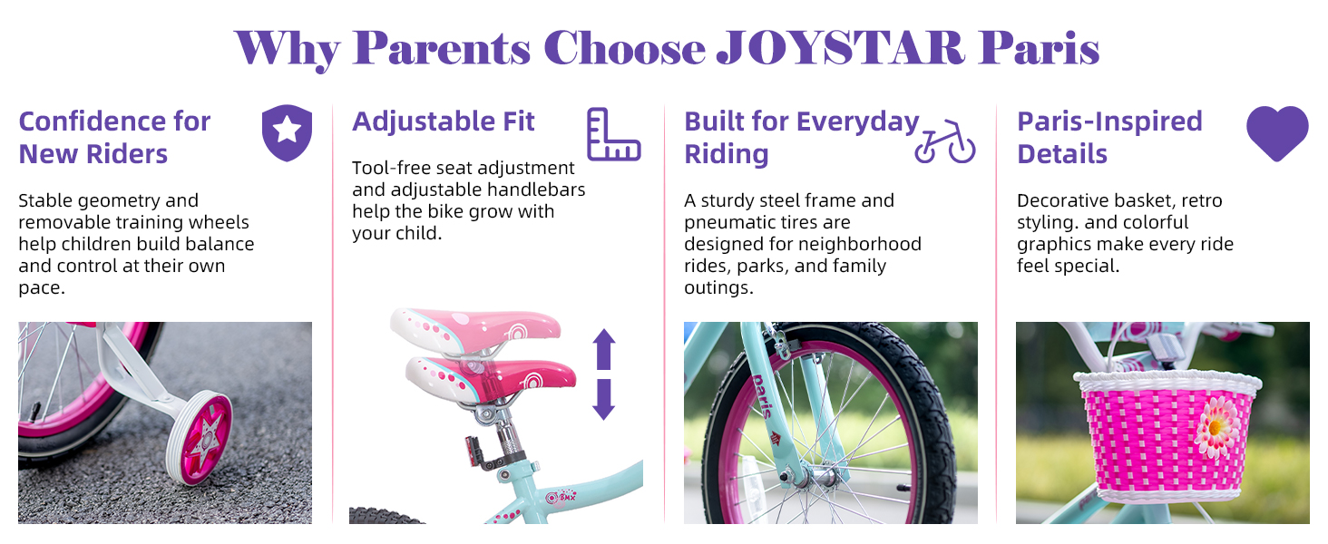 top features of joystar bike