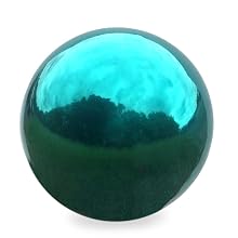 Gazing ball, yard decoration, yard art, glass yard ball, glass ball, stainless steel ball