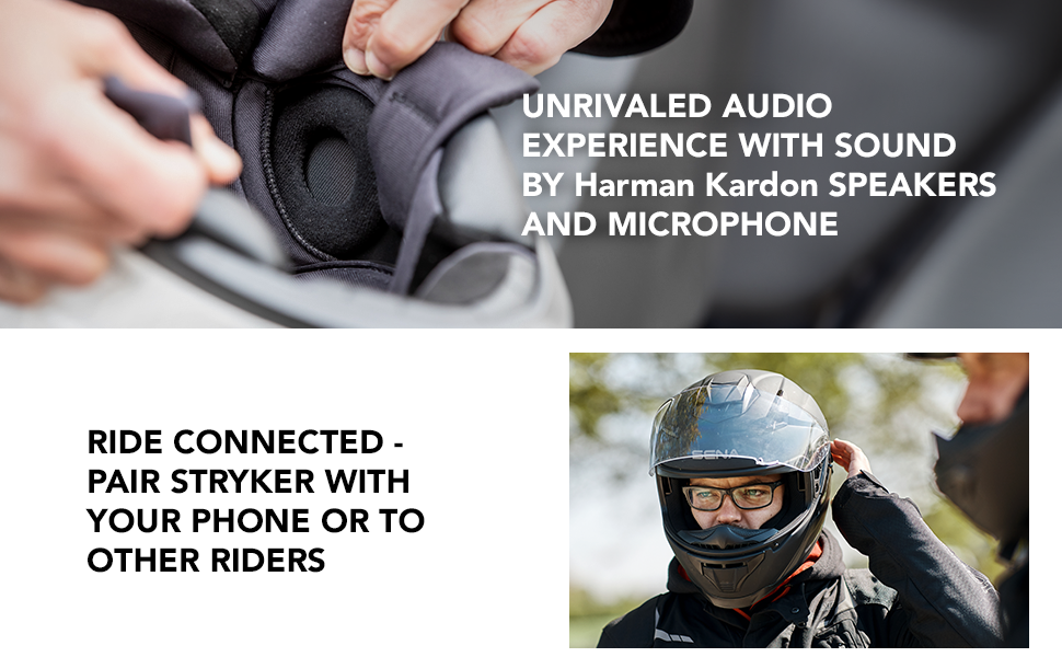 Sena Stryker Full-Face Smart Helmet