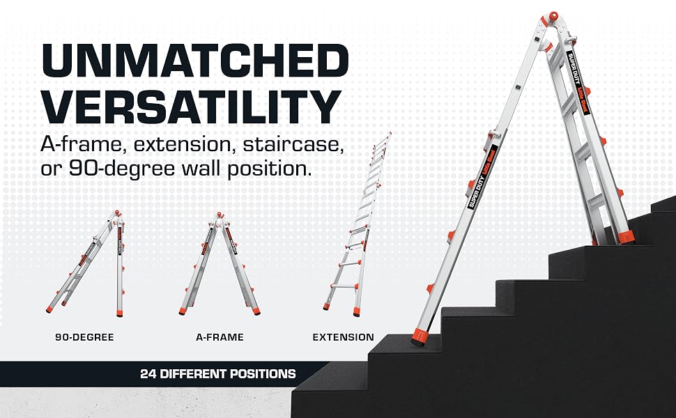 The Super Duty can adjust to fit where you need it.