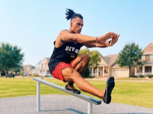 Man exercising