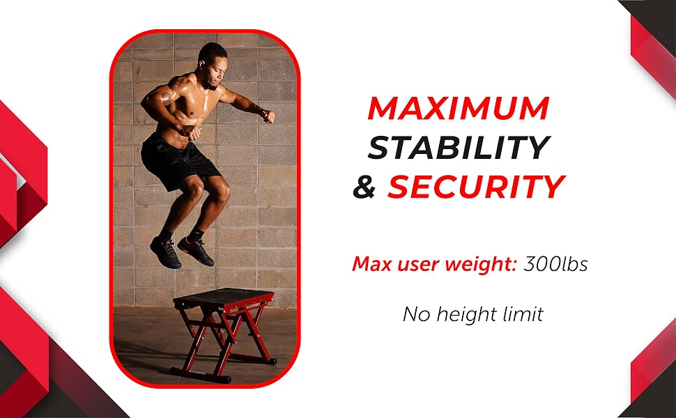 Stamina X, home gym equipment, plyo box