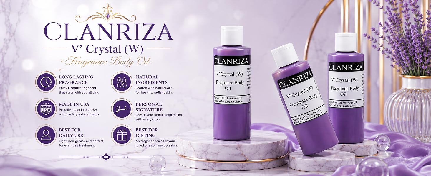 CLANRIZA V’ Crystal display--502