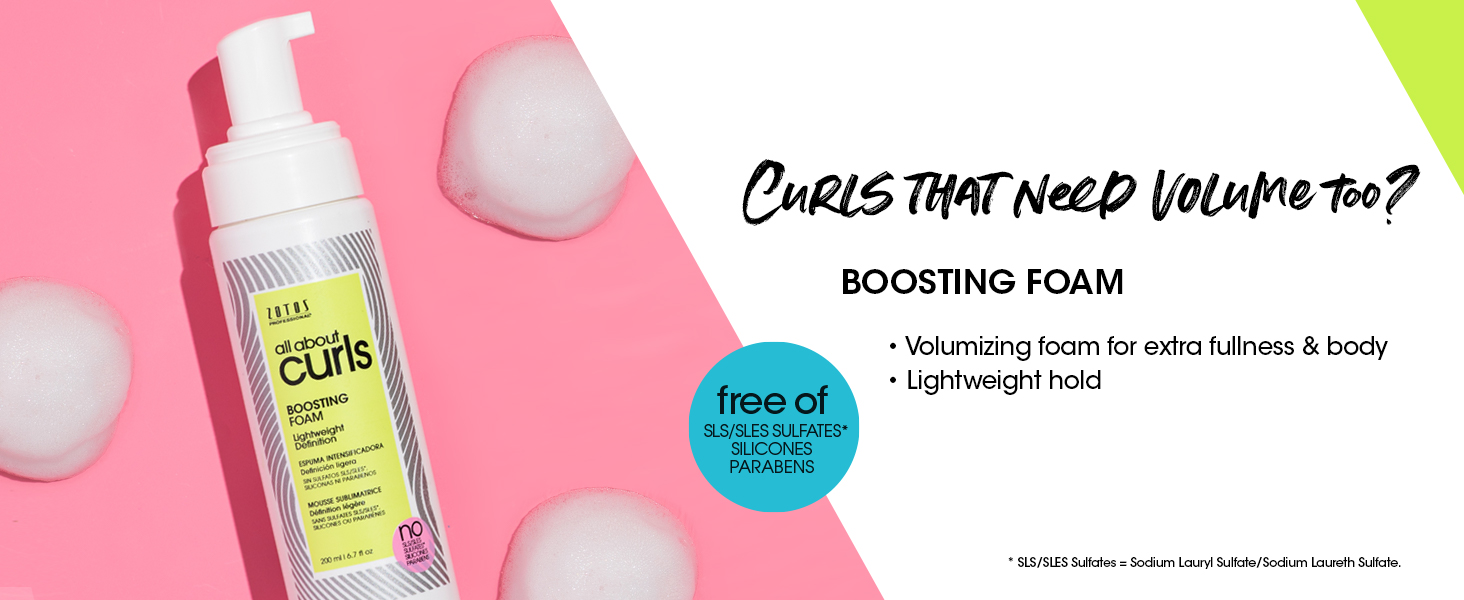 All About Curls Boosting Foam