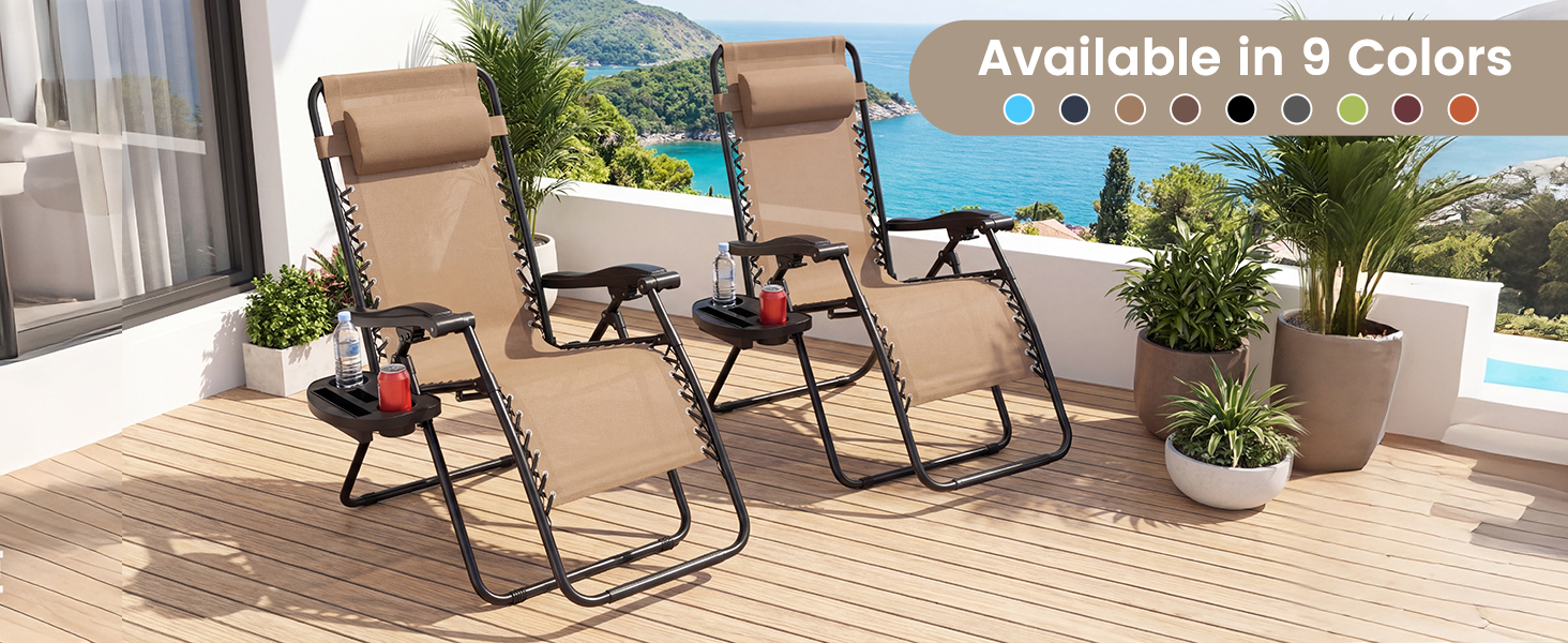 Zero Gravity Lounge Chairs
