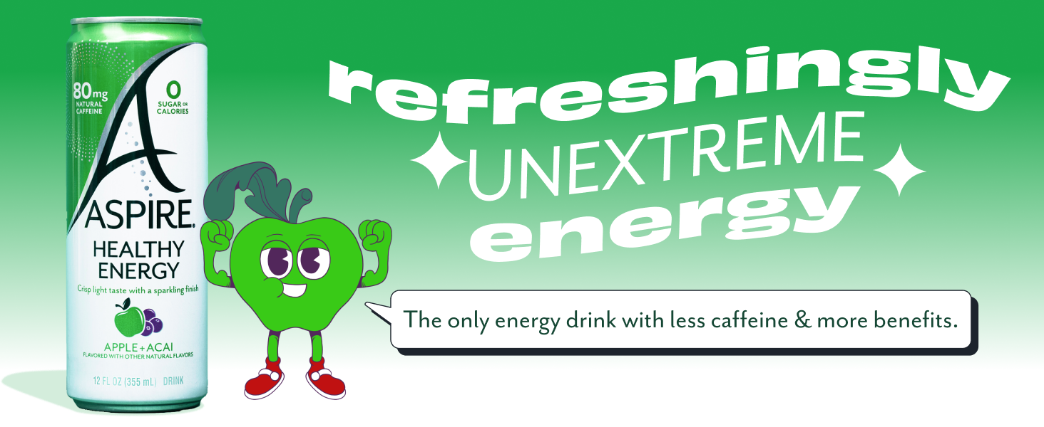 Aspire Healthy Energy: Refreshingly Unextreme Energy