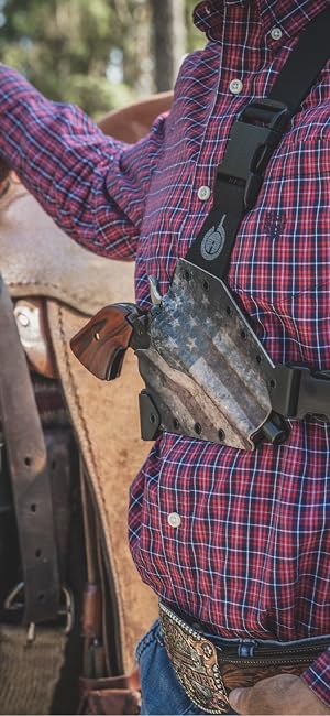 Chest Holster perfect for hose riding