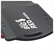Torin BIG RED Plastic Rolling Garage/Shop Creeper: 36" Mechanic Cart with Padded Headrest