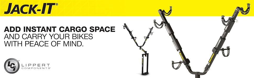 Jack-IT double bike carrier