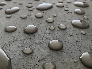 water on concrete