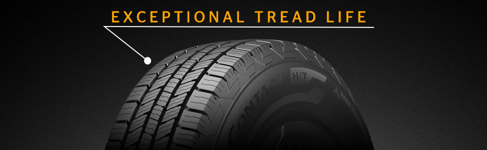 Continental TerrainContact H/T Exceptional tread life