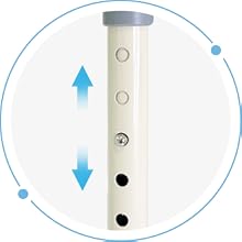 Adjustable Blanket Support Lifters