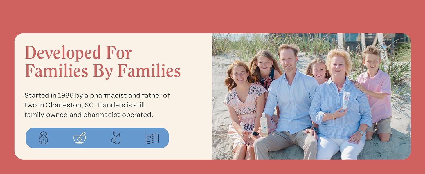 Developed for families by families.