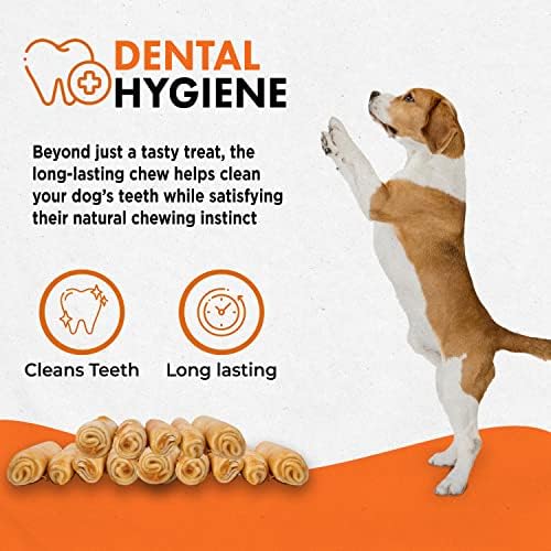 Canine Naturals Rawhide Free Chicken Recipe Dog Chews, XL Rolls, 2 Count