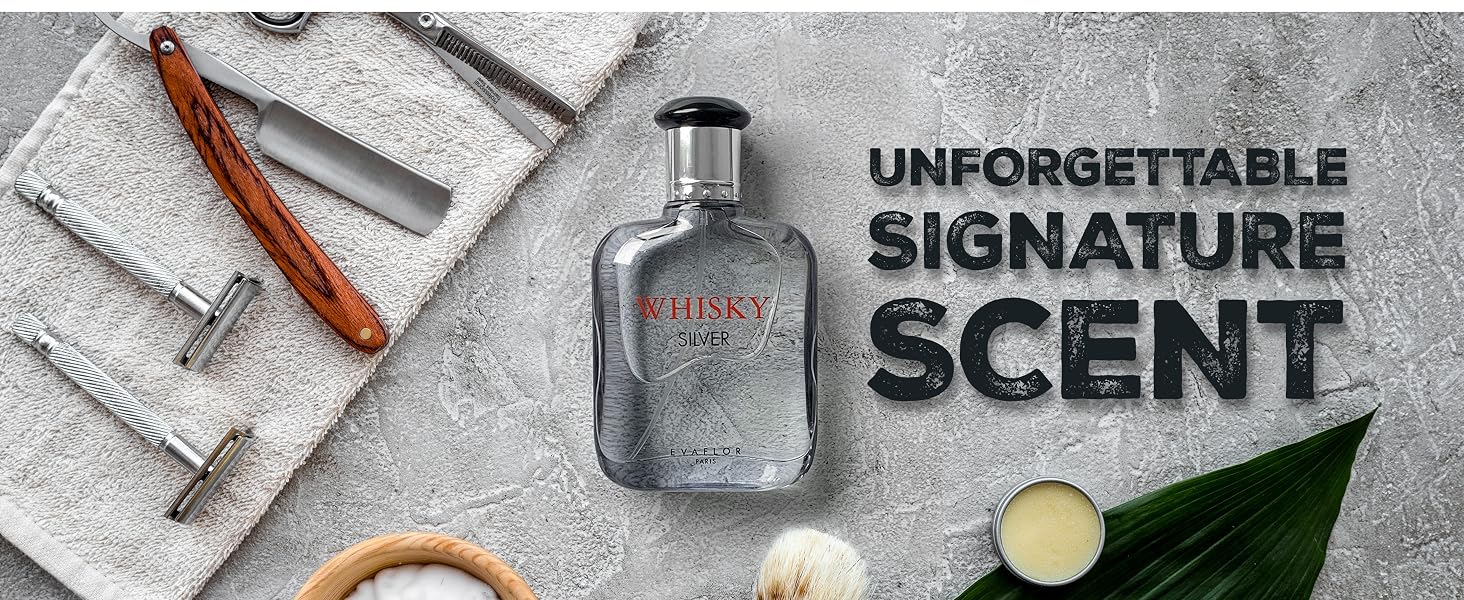 whisky silver eau de toilette for men fragrance
